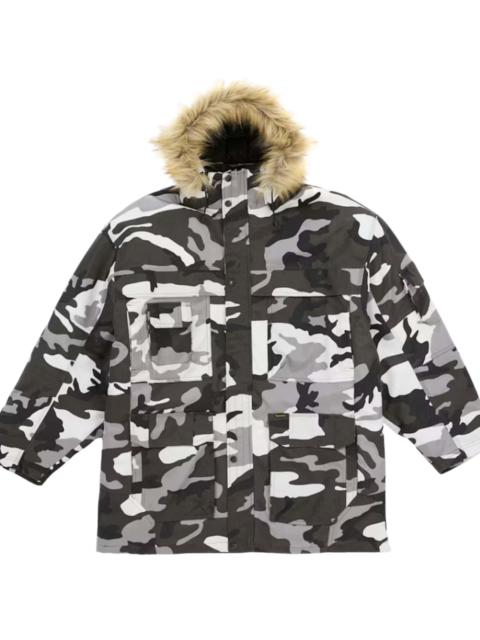 Supreme Cordura Snorkel Down Jacket "FW25 - Snow Camo" SU27584