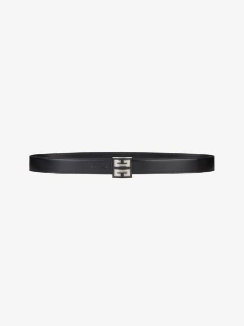 Givenchy 4G REVERSIBLE BELT IN 4G CLASSIC LEATHER