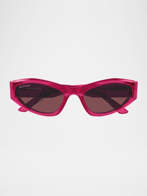 BALENCIAGA Cat-Eye Acetate Sunglasses