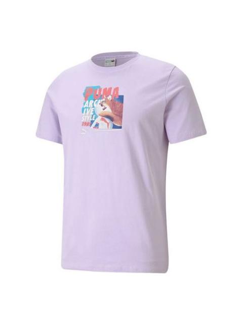 PUMA PUMA Archive T-Shirt 'Purple' 530910-16