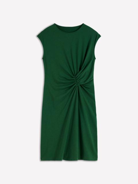 BODEN Delilah Twist Short Dress-Hunter Green