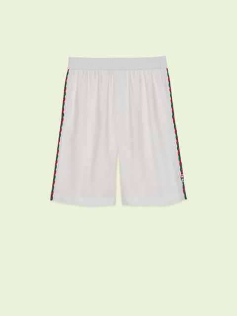 GUCCI Viscose shorts with Interlocking G