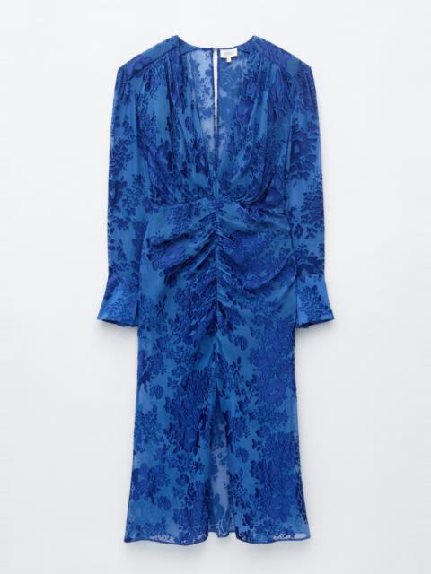 & Other Stories Silk-Blend Chiffon Dress