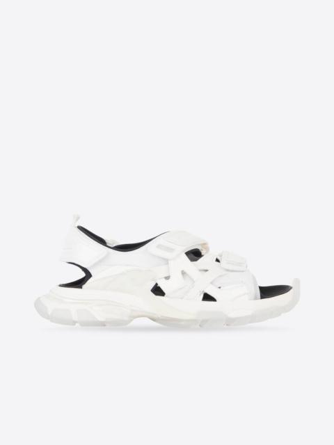 BALENCIAGA 남자 트랙 샌들 Clear Sole 에 White/black