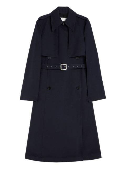 Jil Sander double-breasted belted wool coat