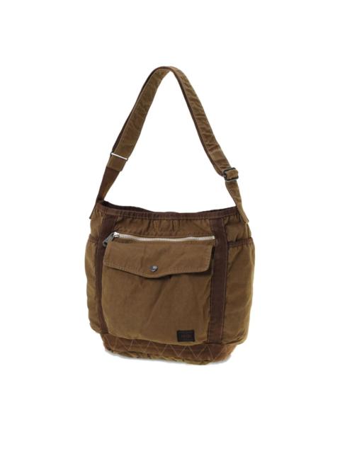 PORTER ZIP-POCKET SHOULDER BAG