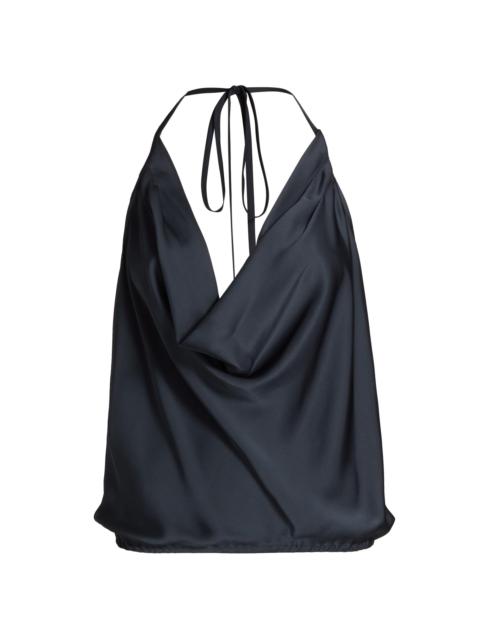RAMY BROOK Women's Hettie Halterneck Top - Navy