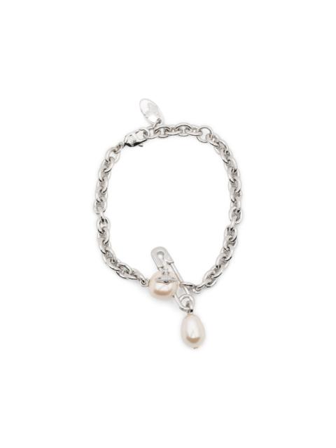 Vivienne Westwood safety-pin-detail bracelet