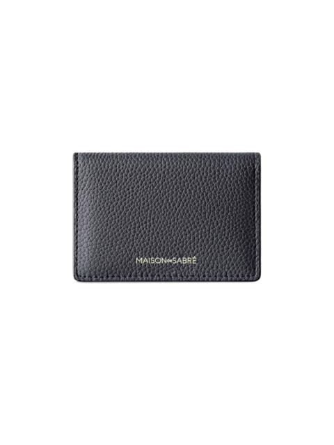MAISON de SABRÉ Women's Leather Card Case - Graphite Grey