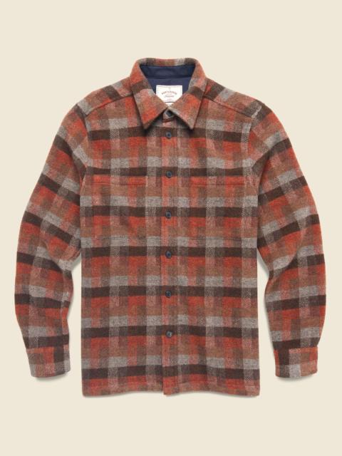 Portuguese Flannel Agripa Overshirt - Brown