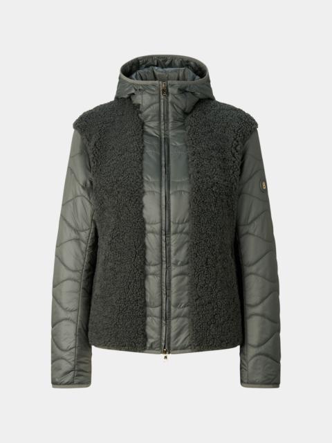 BOGNER Bibi Teddy Quilted Jacket in Olive