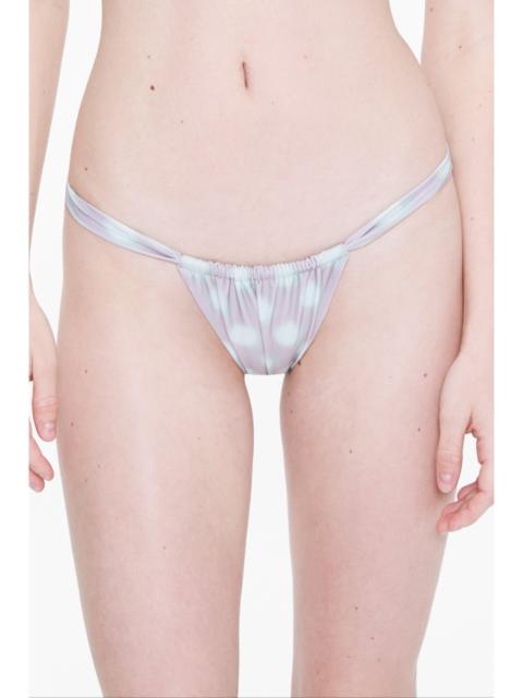 miaou BALI BIKINI BOTTOM - MINT BLURRED DOT