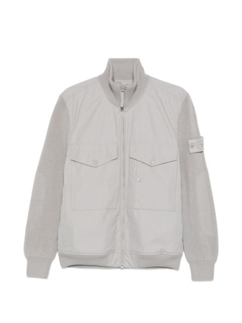 Stone Island logo-patch jacket