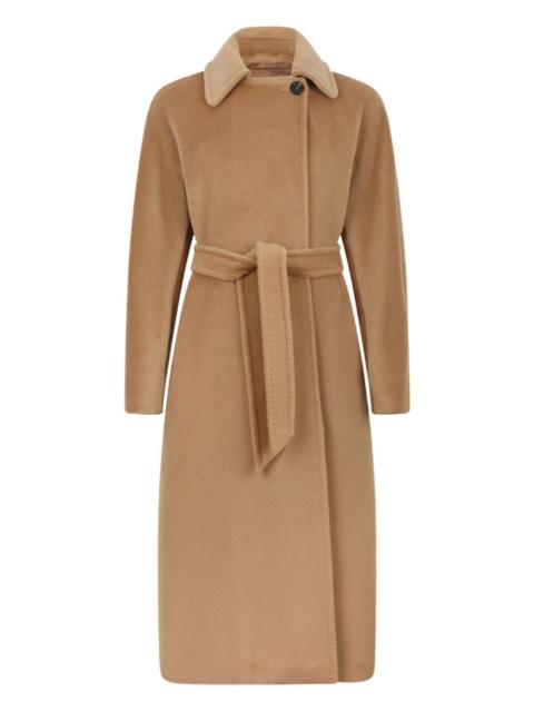 Max Mara belted collared coat