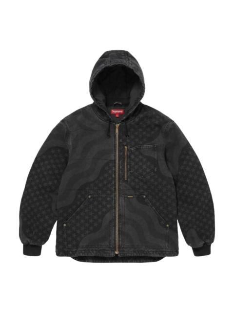 Supreme Supreme Paisley Studded Work Jacket Black - FW23J106 BLACK