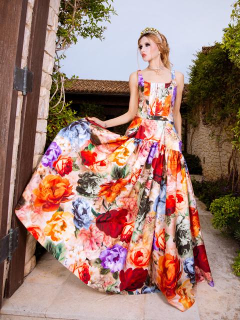 Alice + Olivia DIANA STRUCTURED MAXI DRESS