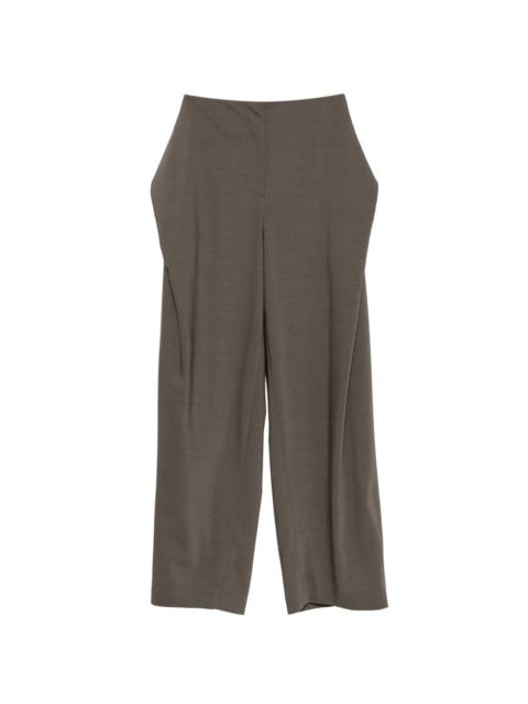 JACQUEMUS Cubisto layered-detail tailored trousers