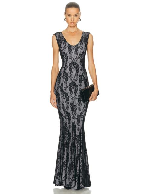 NORMA KAMALI Grace Fishtail Gown