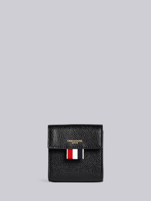 Thom Browne large logo-stamp coin case