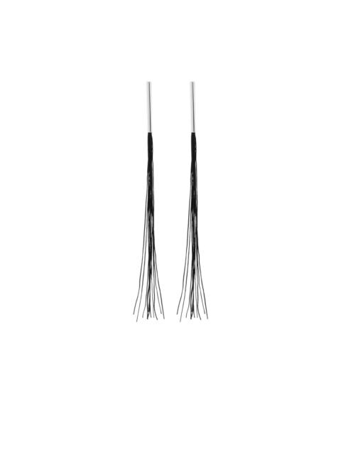 Jil Sander drop-design earrings