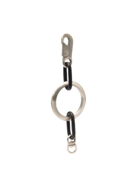 Parts of Four geometric chain keyring