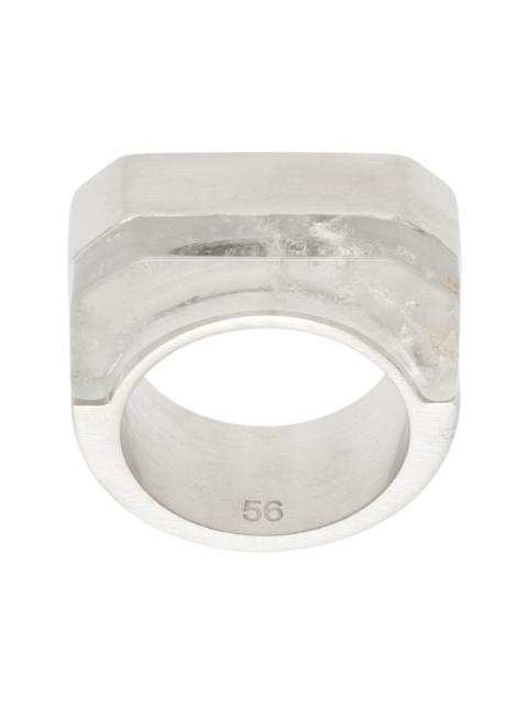 Rick Owens Double Crystal Hollywood Ring