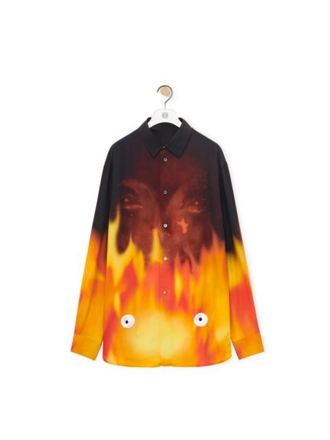 Loewe Calcifer shirt in viscose