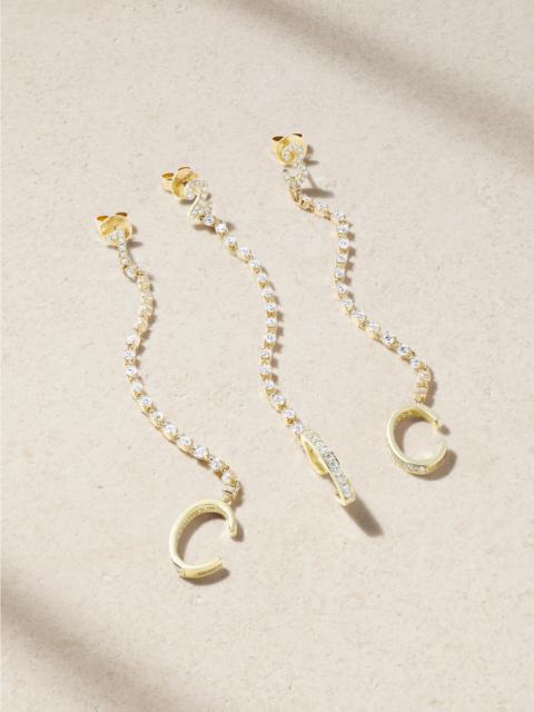 ANITA KO 18-karat Gold Diamond Earring