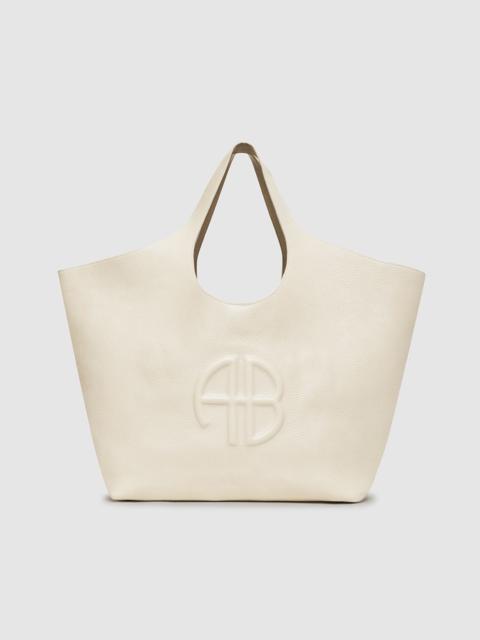ANINE BING Lili Tote - Sand Pebbled