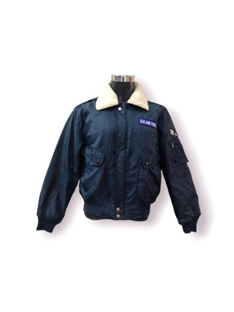 Other Designers Vintage Houston Inc Bomber Blouson Flight Jacket