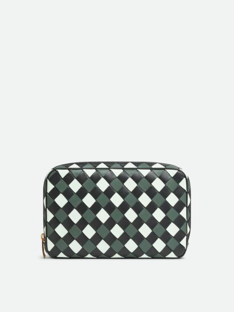 Bottega Veneta Medium Intrecciato Zippered Pouch