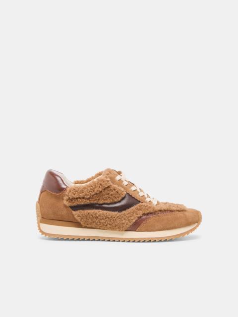 dolce vita B.NTCD PLUSH SNEAKERS BROWN PLUSH