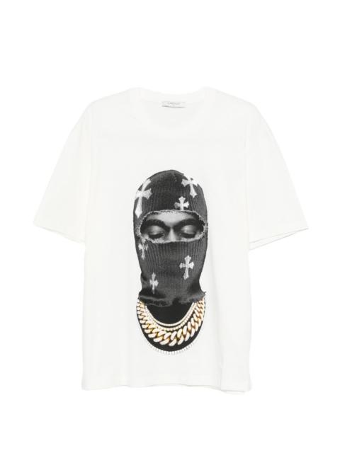 ih nom uh nit Mask Crosses-print T-shirt