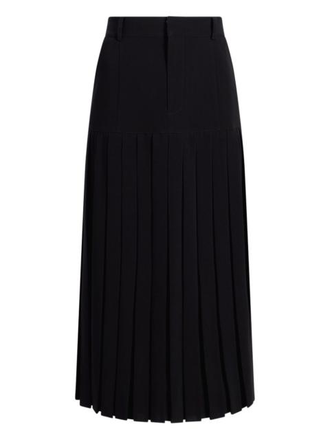 Cinq à Sept pleated panel skirt