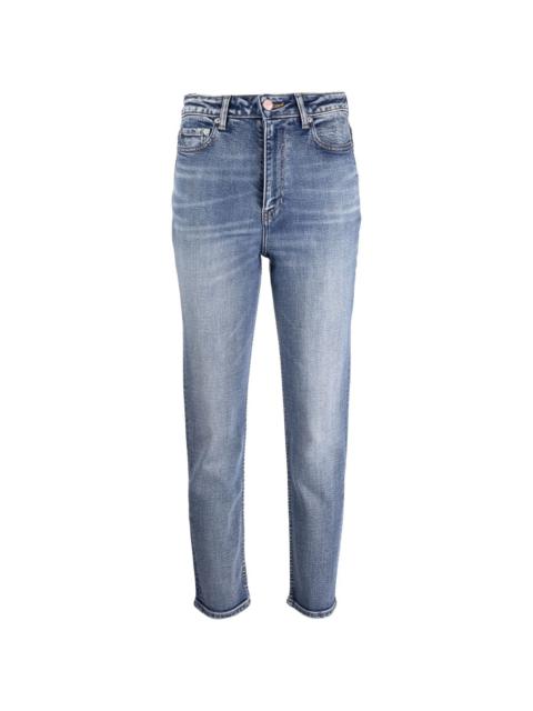 Cutye straight-leg cropped jeans