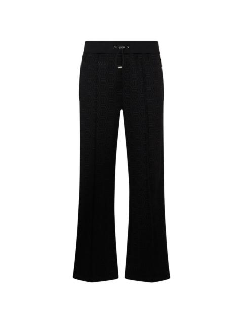 PHILIPP PLEIN monogram track pants