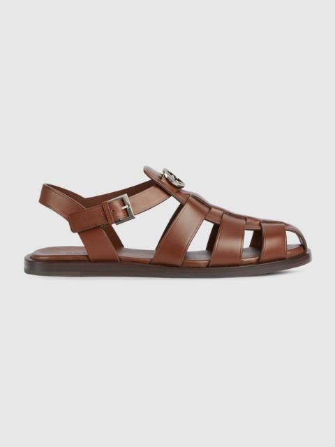 GUCCI Men's sandal with buckle