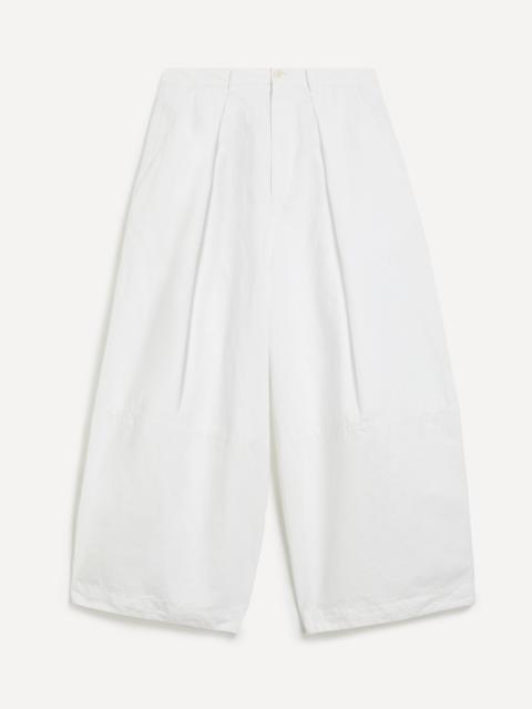 YMC White Deadbeat Trousers
