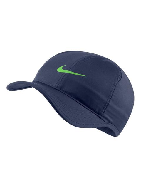 Nike Nike Featherlight Adjustable Performance Cap 'Navy Volt' 679421-413