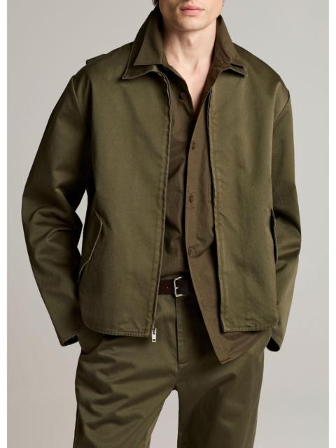 Vince Brushed Cotton Twill Field Jacket