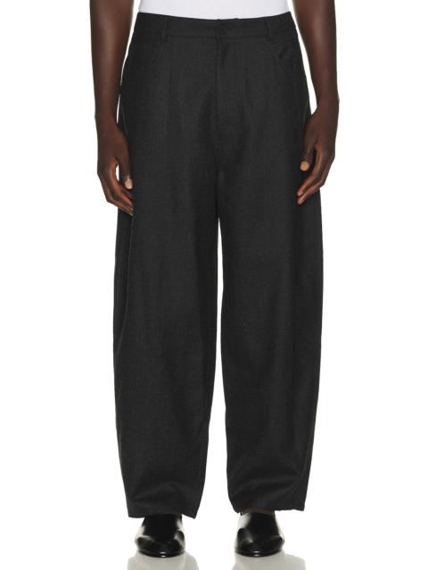 LE17SEPTEMBRE Wool Curved Trousers