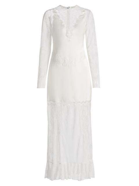 SIMKHAI Women's Alicia Lace Midi-Dress - Ivory