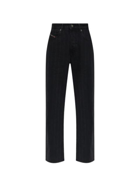Diesel 1971 D-SENT pinstripe-pattern jeans