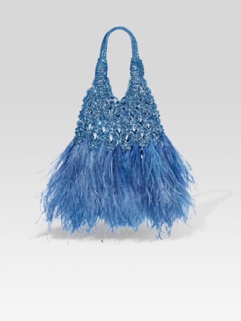 RETROFÊTE VANNIFIQUE MINI FEATHERS BAG