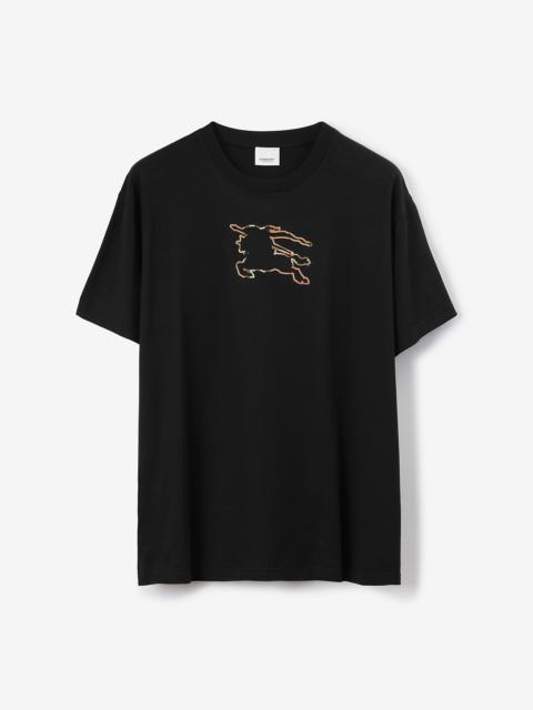 Burberry Check EKD Cotton T-shirt