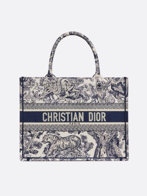 【繊細でエレガントな光景を描いた☆】DIOR BOOK TOTE スモール Dior book tote スモール