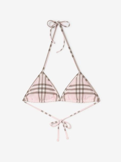 Burberry Check Bikini Top