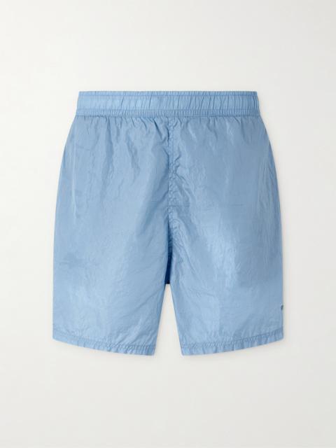 Stone Island Straight-Leg Mid-Length Water Reactive Camo Shell Swim Shorts