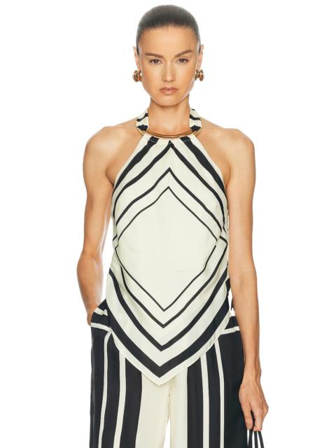 NICHOLAS Skye Halter Top