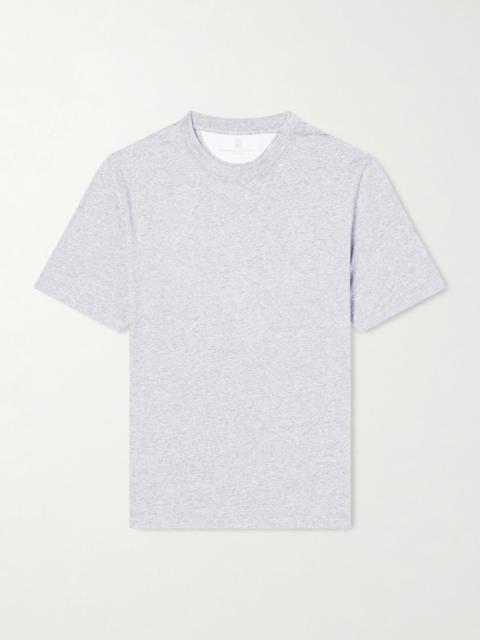 Brunello Cucinelli Slub Linen and Cotton-Blend Jersey T-Shirt
